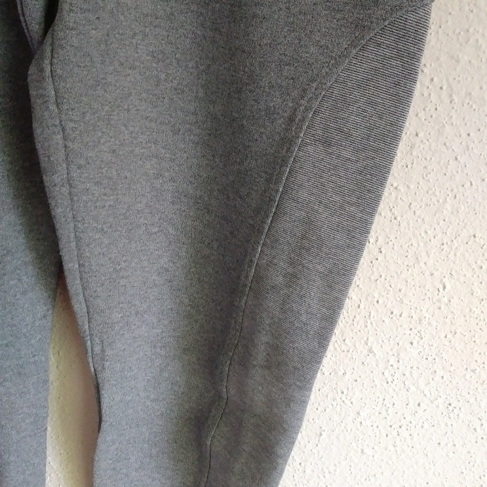Zara Basic Pullon High Waisted Gray Black Leggings - image 2